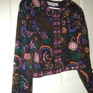 Beaded Evening Jacket - Lawerence Kozar